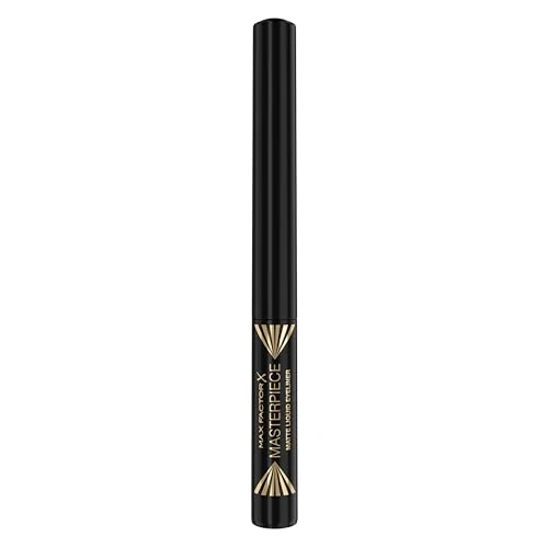 Offerta a tempo: Max Factor Eyeliner Liquido Masterpiece Matte, Formula Vegan, No Transfer e Water Resistant Fino a 12 Ore, Finish Matte, Navy, 1.7ml - 47% da 16.88 € a 9.02 €