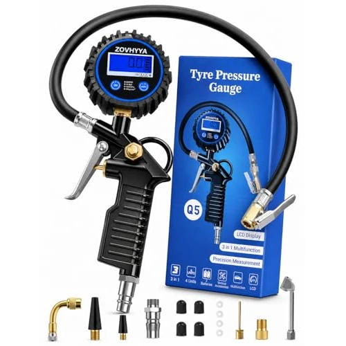 Offerta a tempo: ZOVHYYA Manometro Pressione Gomme Digitale 220 PSI per Compressore - 0.00% da 18.99 € a 18.99 €