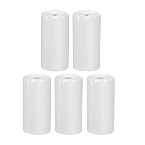 Limited-time offer: GlobalCrown Refill Thermal Printer Paper for Kids Instant Cameras, 5 Rolls of 5.7cm Width White Zero Ink Printing Paper, Best Choice for Instant Print Camera from 9.99 £ to 6.79 £ (save 32%)