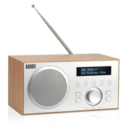Limited-time offer: August MB420K DAB/DAB+/FM Radio with Bluetooth, Mains Powered, Dual Alarm from 58.95 £ to 58.95 £ (save 0.00%)