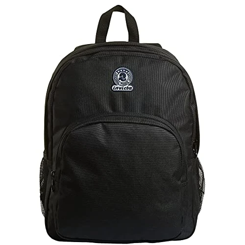 Oferta limitada: Invicta Mochila Doble Compartimiento BENIN M SOLID RECYCLED, Negro - Mochila de Negocio, Trabajo, Diario, Viaje, Escolares, para hombres, mujeres y adolescentes - Gran Capacidad de 39.40 EUR a 39.40 EUR (ahorro 0%)