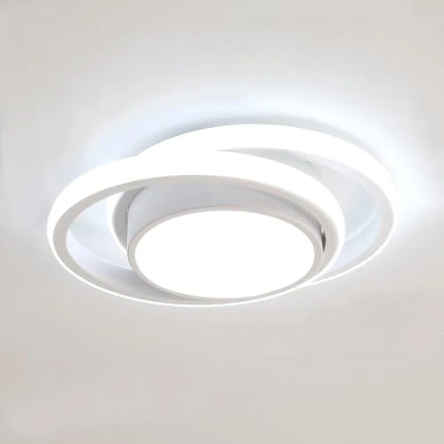 Tijdelijke aanbieding: Comely Plafondlamp LED, 32W 2350LM Plafondarmatuur, Koud Wit Licht 6500k Ronde Moderne Plafondlamp voor Slaapkamer Badkamer Kinderkamer Keuken Hal van 34.99 € naar 34.99 € (0.00% korting)