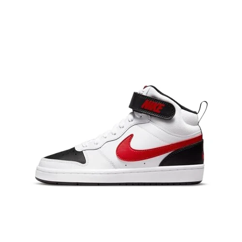 Offerta a tempo: Nike Court Borough 2 GS Scarpe da Basket White/University Red/Black 40 - 48% da 74.99 € a 39.00 €