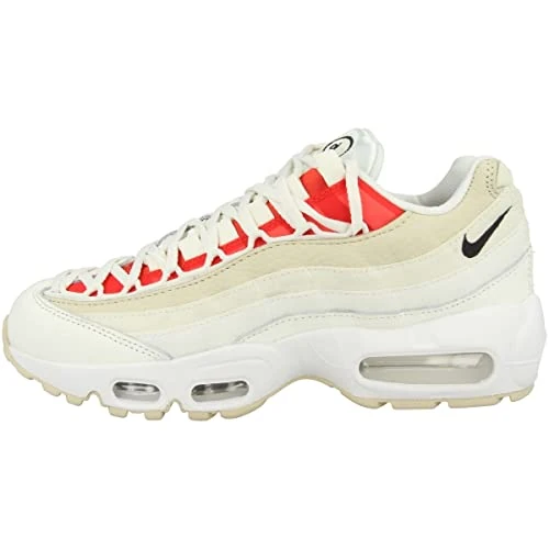 Offerta a tempo: Nike DJ6903-100 Wmns Nike Air Max 95 Donna, Sail/Black-Chile Red-Coconut Milk EU 38.5 - 0.00% da 66.45 € a 66.45 €