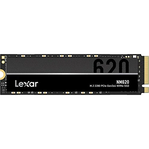 Limited-time offer: Lexar NM620 1TB SSD, M.2 2280 PCIe Gen3x4 NVMe 1.4 Internal SSD, Up To 3500MB/s Read, 3000MB/s Write, 3D NAND Flash Internal Solid State Drive PC Enthusiasts And Gamers (LNM620X001T-RNNNG) from 122.20 GBP to 122.20 GBP (save 0%)