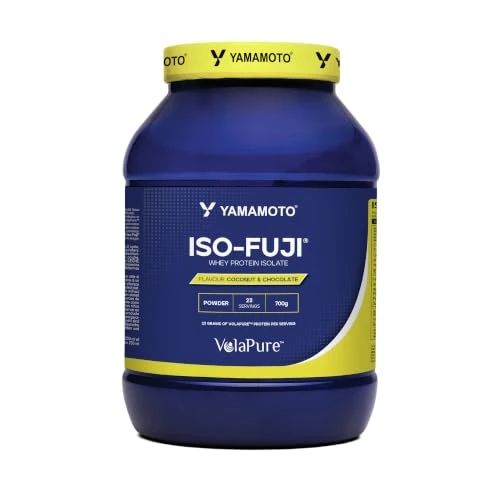 Offerta a tempo: Iso-FUJI® proteine del siero di latte isolate ultrafiltrate - 700 g, Gusto Cocco e Cioccolato - 5% da 48.99 € a 46.49 €