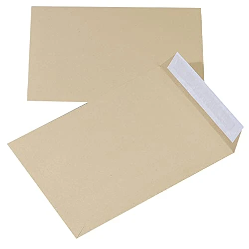 Offerta a tempo: Buste con rivestimento in silicone autoadesivo, HK C4, 229 x 324 mm, 90 g/m², 250 pezzi, colore marrone, buste e accessori per spedizione, tipo con nastro in silicone, tipo HK, colore: marrone, - 0.00% da 24.99 € a 24.99 €