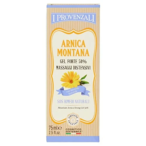 I Provenzali Arnica Montana Gel Forte 50% per Massaggi Distensivi