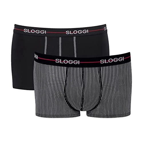 Tijdelijke aanbieding: Sloggi Sloggi Men Start Hipster C2p Box heren Ondergoed (2-Pack) van 33.53 EUR naar 11.40 EUR (korting 66%)