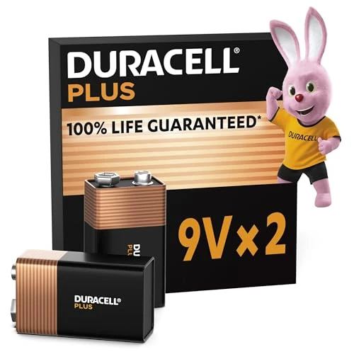 Tijdelijke aanbieding: Duracell Alkaline Plus 9V Batterijen - 2 Stuks van 9.29 € naar 9.29 € (0.00% korting)