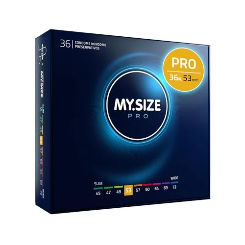 Limitiertes Angebot: MY.SIZE PRO Kondom Größe 3, 53mm, 36 Stück - Die neue Generation MY.SIZE Kondome von 29.95 EUR auf 24.99 EUR (Spare 17%)