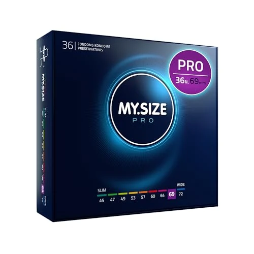 Oferta limitada: MY.SIZE PRO Condones ÉLITE, talla 7, 69 mm, XXL, 36 piezas - Látex Vytex extra puro, fácil de abrir de 19.99 EUR a 19.99 EUR (ahorro 0%)