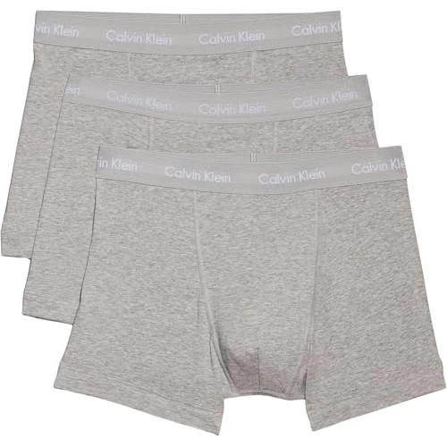 Oferta limitowana: Calvin Klein Zestaw 3 bokserek U2662G męskie, Szary (szary wrzos), S z 149.00 zł na 149.00 zł (oszczędź 0.00%)