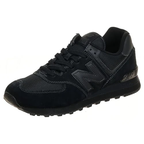 Limited-time offer: New Balance Mens Nb 574 Sneakers, Triple Black Eve Dark, 4 UK from 88.65 GBP to 88.65 GBP (save 0%)