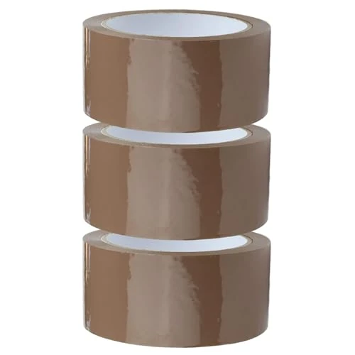 Offerta a tempo: Crimson Starfish 3 x Rotoli Di Nastro Adesivo Marrone 48mm x 66m | Nastro Per Imballaggio Per Pacchi, Scatole, Spedizioni, Traslochi | Nastro Adesivo Per Pacchi & Nastro Adesivo Trasparente - 9% da 10.99 € a 9.99 €