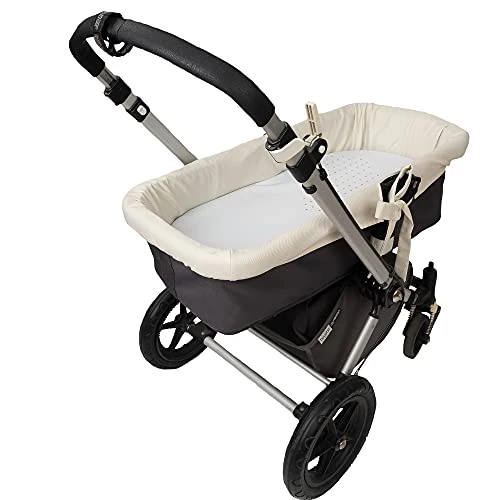 Oferta limitada: Funda Capazo Hipoalergénica y suave, Transpirable, Cubrecuco, Funda Capazo Interior. 100% Fabricación Española. (Arena Piqué) de 21.70 EUR a 21.70 EUR (ahorro 0%)