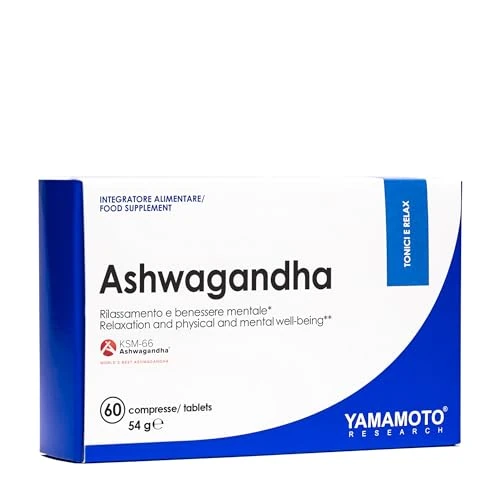 Offre limitée : YAMAMOTO RESEARCH, Ashwagandha KSM-66 60 Capsules, Supplément Alimentaire avec 600 mg d'Ashwaganda, Optimal pour le Bien-Etre Mental et Physique, Haute Concentration de 11.23 € à 11.23 € (0.00% de remise)