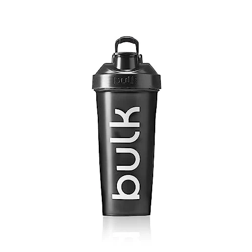 Offerta a tempo: Bulk XL Iconic Shaker Bottle, Gunmetal Black, 1 Litre - 25% da 7.99 € a 5.99 €