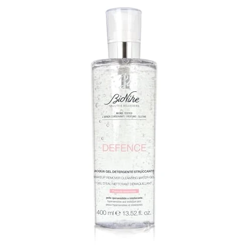 Bionike Defence Acqua Gel Detergente Struccante per Pelle Ipersensibile, 400 ml