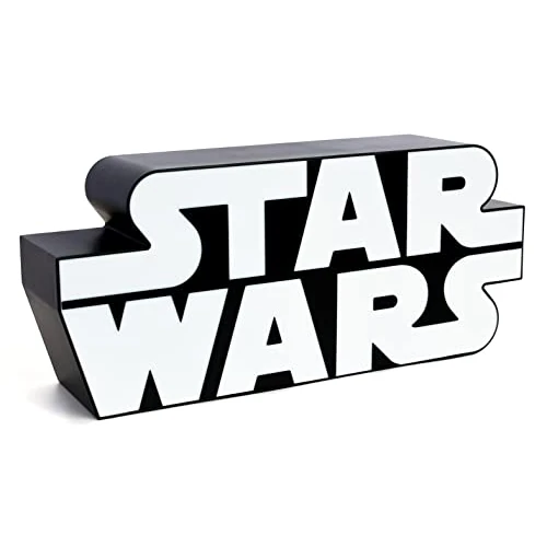 Paladone Star Wars Iconic Logo Light - Officially Licensed Merchandise and Memorabilia, Gifts for Boys and Men, Room Accessories, Desk Lamp