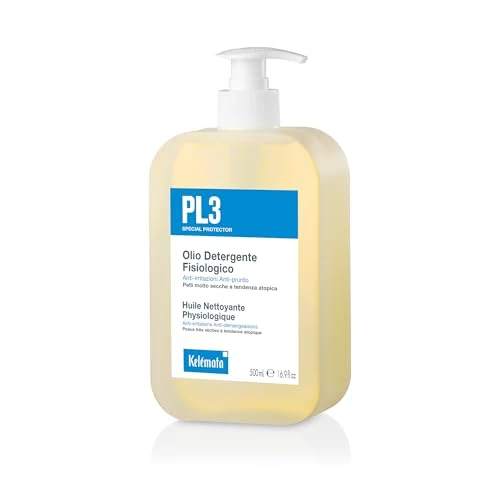 Offre limitée : KELEMATA PL3 Huile Nettoyante Physiologique 500ml Traitement pour Peaux Atopiques et Très Sèches Aux Céramides Végétales et Huiles Hydrosolubles Visage et Corps Sans Savon ni SLES de 9.73 € à 9.73 € (0.00% de remise)