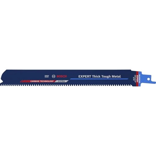 Limited-time offer: Bosch Professional 1x Expert ‘Thick Tough Metal’ S 1155 CHC Reciprocating Saw Blade (for Tough steel, Cast iron, Length 225 mm, Accessories Reciprocating Saw) from 17.65 £ to 17.65 £ (save 0.00%)