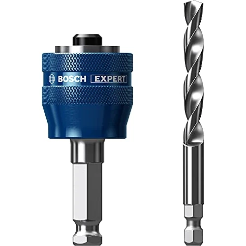 Bosch Professional 1x Adattatori per sistema di Seghe a Tazza Expert Power Change Plus (Ø 7.15 mm, Accessorio per Sega a Tazza)