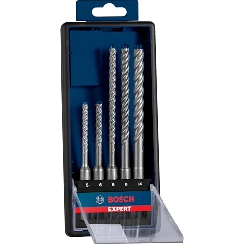 Offerta a tempo: Bosch Accessories 5x Set di Punte per Martelli Expert SDS plus-7X per Calcestruzzo Armato, Ø 5-10 mm, Accessorio Martello Perforatore - 0.00% da 30.50 € a 30.50 €