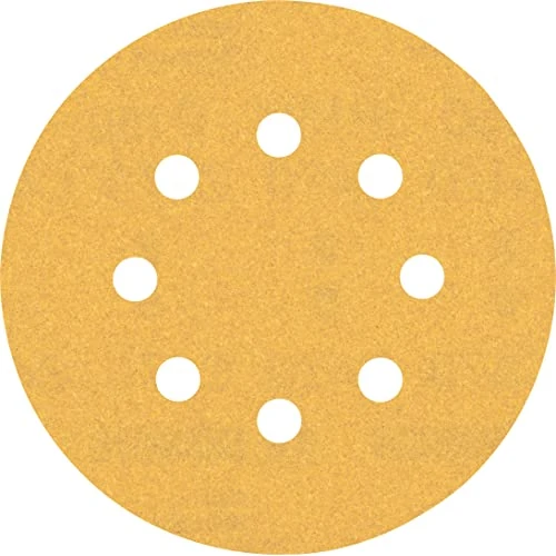 Limited-time offer: Bosch Professional 50x Expert C470 Sandpaper (for Hardwood, Paint on wood, Ø 125 mm, Grit 150, Accessories Random Orbital Sander) from 22.77 £ to 22.77 £ (save 0.00%)