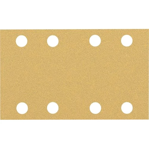 Bosch Professional 10 x Lijas Expert C470 con 8 agujeros, para Madera dura, Pintura sobre madera, 80 x 133 mm, Grano 80, Accesorios Lijadora orbital