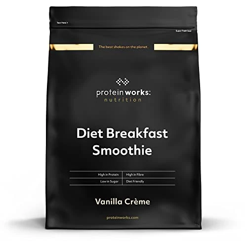 Offerta a tempo: THE PROTEIN WORKS Frullato Dietetico Per La Colazione, Crema alla Vaniglia, Colazione Rapida, Alto contenuto di proteine ​​e basso contenuto di zucchero 500 g - 28% da 17.23 € a 12.41 €
