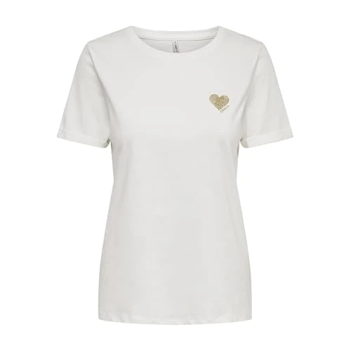 Begrenztes Angebot: ONLY Damen T-Shirt ONLKITA Regular Fit XS-XL Gelb Grün Schwarz Weiss Rosa Orange von 15.07 EUR auf 9.04 EUR (Rabatt 40%)