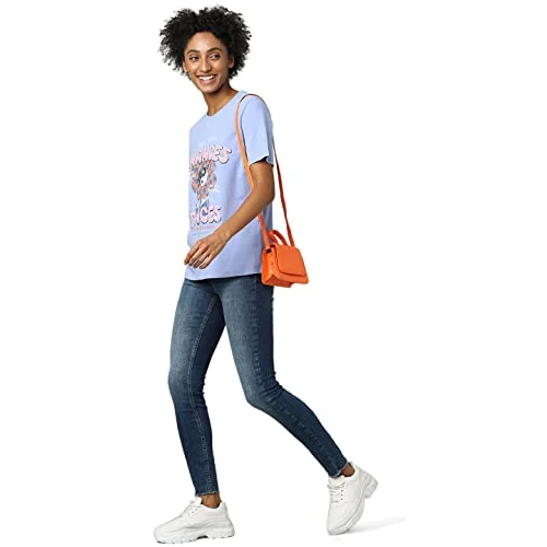 ONLY OnlBlush Mid Skinny Fit Jeans voor dames, Medium Blue Denim 1, S