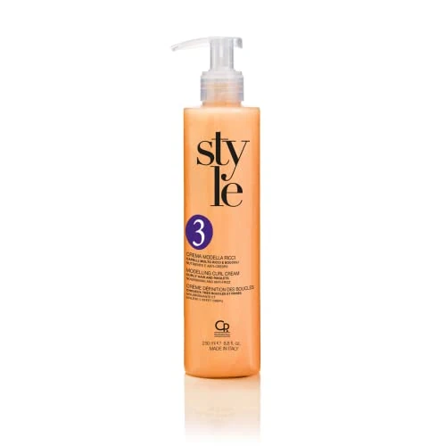 Offerta a tempo: Style - Crema Modella Ricci e Boccoli Nutriente - Crema Capelli Ricci a Base di Olio di Argan, Senza Risciacquo, a Tenuta Forte - Azione Nutriente e Anticrespo - Prodotti per Capelli Ricci - 250 ml - 52% da 24.99 € a 11.99 €