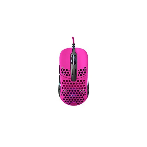Oferta limitada: Xtrfy M42 RGB, Ratón Gaming Ultraligero con Cable, Sensor Pixart 3389 de Última Generación, Carcasa Modular (incluye 2 Tamaños), Iluminación RGB Regulable, Pink Edition de 66.18 € a 19.99 € (ahorro 70%)