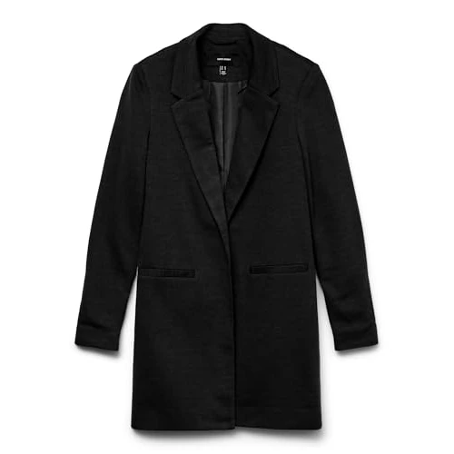 Limited-time offer: Vero Moda Women's Vmverina Long Blazer, Black, 8 UK from 22.80 GBP to 18.27 GBP (save 20%)