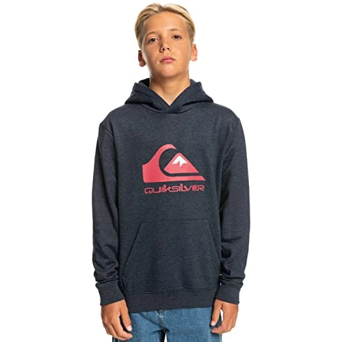 Oferta limitada: Quiksilver Big Logo - Sudadera con Capucha para Chicos de 39.99 EUR a 29.38 EUR (ahorro 27%)