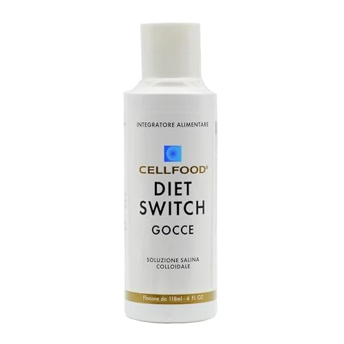 Offerta a tempo: CELLFOOD Diet Switch - 118 ml Integratore Alimentare per Gestire i Grassi e i Muscoli — 27% da 40,00 € a 29,07 €