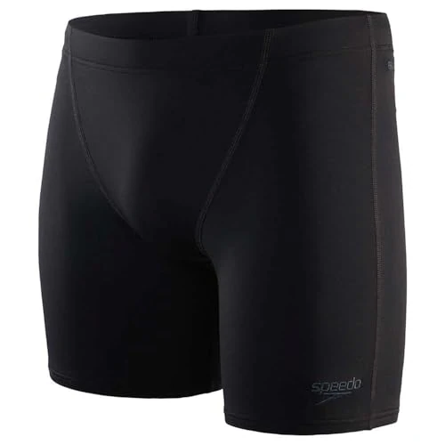 Limited-time offer: Speedo Men's Endurance+ V Cut Mid Jammer Swimming Trunks| Chlorine Resistance | Comfort Fit | Swim Training | Fitness, Black, 30 from 30.50 GBP to 15.25 GBP (save 50%)