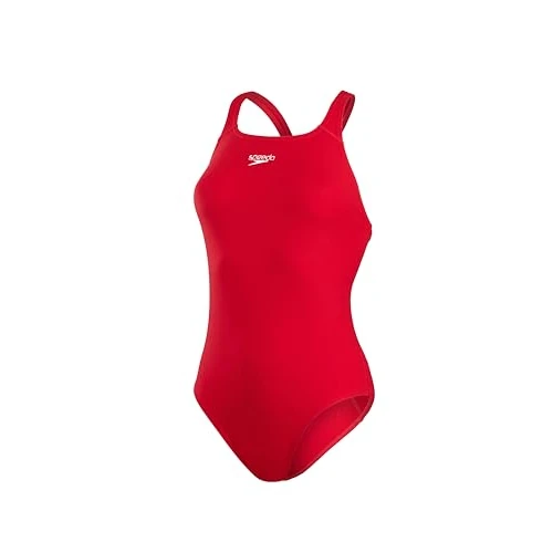 Speedo Femmes Maillot de Bain Eco Endurance+ Medalist | Coupe athlétique | Design Classique | Tissu recyclé | Résistant au Chlore | Flexibilité maximale