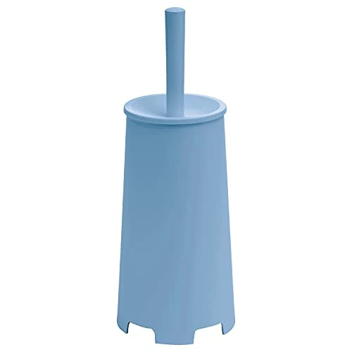 Offerta a tempo: GEDY G-Oscar Scopino WC da appoggio Colore Celeste, 35X13X13 CM Peso 0,396 kg, scopino Bagno con setole Realizzato con Resine termoplastiche, Anni di Garanzia 2, Design R&S Gedy - 40% da 14.90 € a 8.99 €