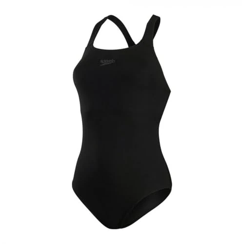 Limited-time offer: Speedo Women's Eco Endurance+ Medalist | Athletic Fit | Classic Design| Recycled Fabric | Chlorine Resistant | Extra Flexibility Swimsuit, Black, 30 from 31.00 GBP to 18.50 GBP (save 40%)