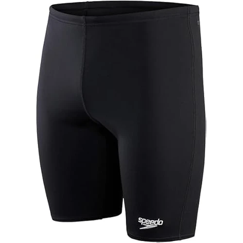 Limitiertes Angebot: Speedo Herren ECO Endurance+ V Cut Mid Jammer Schwimmhose | Chlorbeständig | Recyclingmaterial | Bequeme Passform | Schwimmtraining | Fitness Schwimmbekleidung, Schwarz, 36 von 35.00 EUR auf 18.00 EUR (Spare 49%)