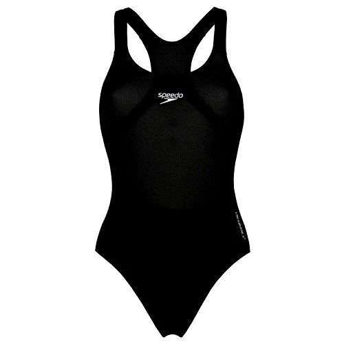 Offerta a tempo: Speedo Donna Costume da bagno Eco Endurance+ Medalist | Vestibilità atletica | Modello classico | Tessuto riciclato | Resistenza al cloro | Extra flessibilità Black 38 - 25% da 29.40 € a 22.00 €