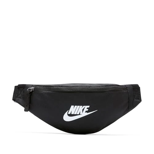 Nike Unisex Heritage G rteltaschen, Black/Black/White, Einheitsgröße EU