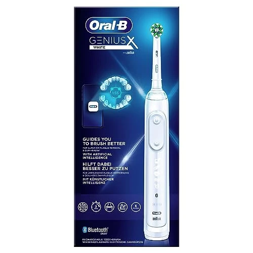 Braun Oral-B Genius X Elektrische Zahnbürste, white