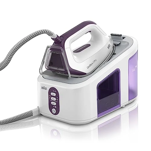 Offerta a tempo: Braun CareStyle3PRO IS3155VI Ferro da Stiro con Caldaia con 5 Anni di Garanzia, MODALITA' ECOMODE, Getto Vapore 430g/min, Vapore Verticale, Autospegnimento, Blocco di Sicurezza,Serbatoio estraibile 2L - 30% da 229.00 € a 159.90 €