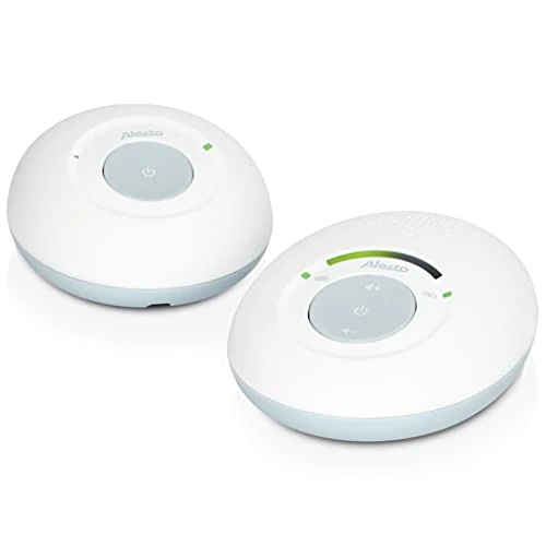 Oferta ograniczona: Alecto DBX110 elektroniczna niania audio – cyfrowa niania z DECT – zasięg 300 m – kompaktowa konstrukcja – skala głośności LED – funkcja VOX – niski poziom promieniowania – biała z 160.80 EUR na 160.80 EUR (znizka 0%)