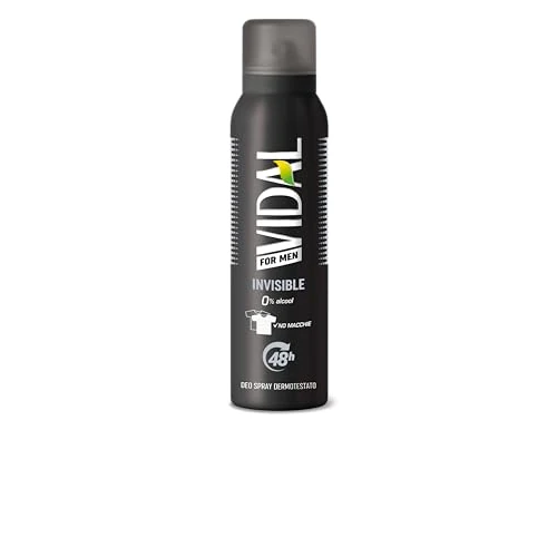 Oferta limitada: Vidal Deo Spray For Men Invisible 150ml de 10.97 € a 10.97 € (ahorro 0.00%)