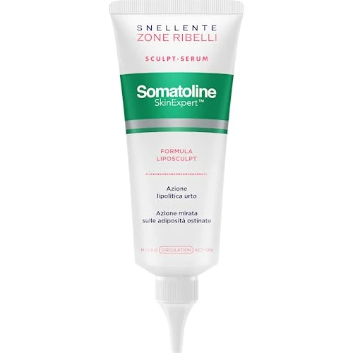 Offerta a tempo: Somatoline SkinExpert, Snellente Zone Ribelli Sculpt Serum, Siero Trattamento Corpo Anticellulite, 100ml - 28% da 35.00 € a 25.20 €